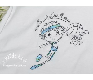 Stickdatei - Basketball Junge